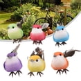 thumbnail image 4 of 6x Fake Feather Bird Xmas Tree Decor Perched Woodland Birds Decor Adornment, 4 of 10