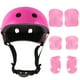 thumbnail image 1 of 1 Juego de casco para patinaje sobre ruedas, coderas, rodilleras, equipo protector para patinaje, almohadillas de seguridad para patinete para niños, 1 of 7