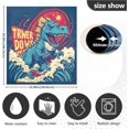 thumbnail image 3 of Dinosaurs in Fury Dishwasher Door Cover Reusable Trimmable Kitchen Fridge Front Decal Magnetic Home Refrigerator Magnet Decal Panels 20" Wx26 H Home Decor, 3 of 5