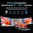 thumbnail image 3 of TUTT 16” Dual Portable Monitor | Single Cable Connection | 16:10 Ratio IPS, Stand-Alone Design | Windows, MacBook | S900, 3 of 16