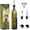 Dark Green, variant on 500ml Green Glass Olive Oil Bottle Dispenser – 17oz Oil and Vinegar Cruet with Pourers and Funnel – Olive Oil Carafe Decanter for Kitchen