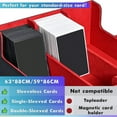 thumbnail image 5 of Card Storage Box for Trading Cards, Magnetic Closure Card Holder Top Side-Loading PU00X3822, 5 of 5
