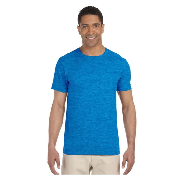 Gildan Men's Softstyle Preshrunk Tearaway Label T-Shirt, Style G64000