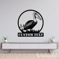thumbnail image 3 of Handmadetneonsign Pelican Metal Wall Art Light, Wild Life Metal Sign Wall Decor, Pelican Metal Decor, 3 of 5