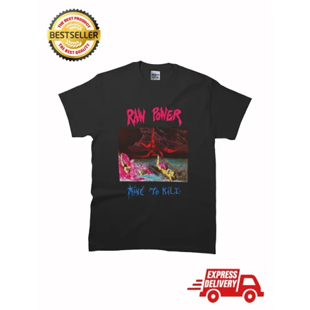 RARE New RAW POWER - Screams From the Gutter Classic MAN WOMAN T-Shirt Size S to 5XL