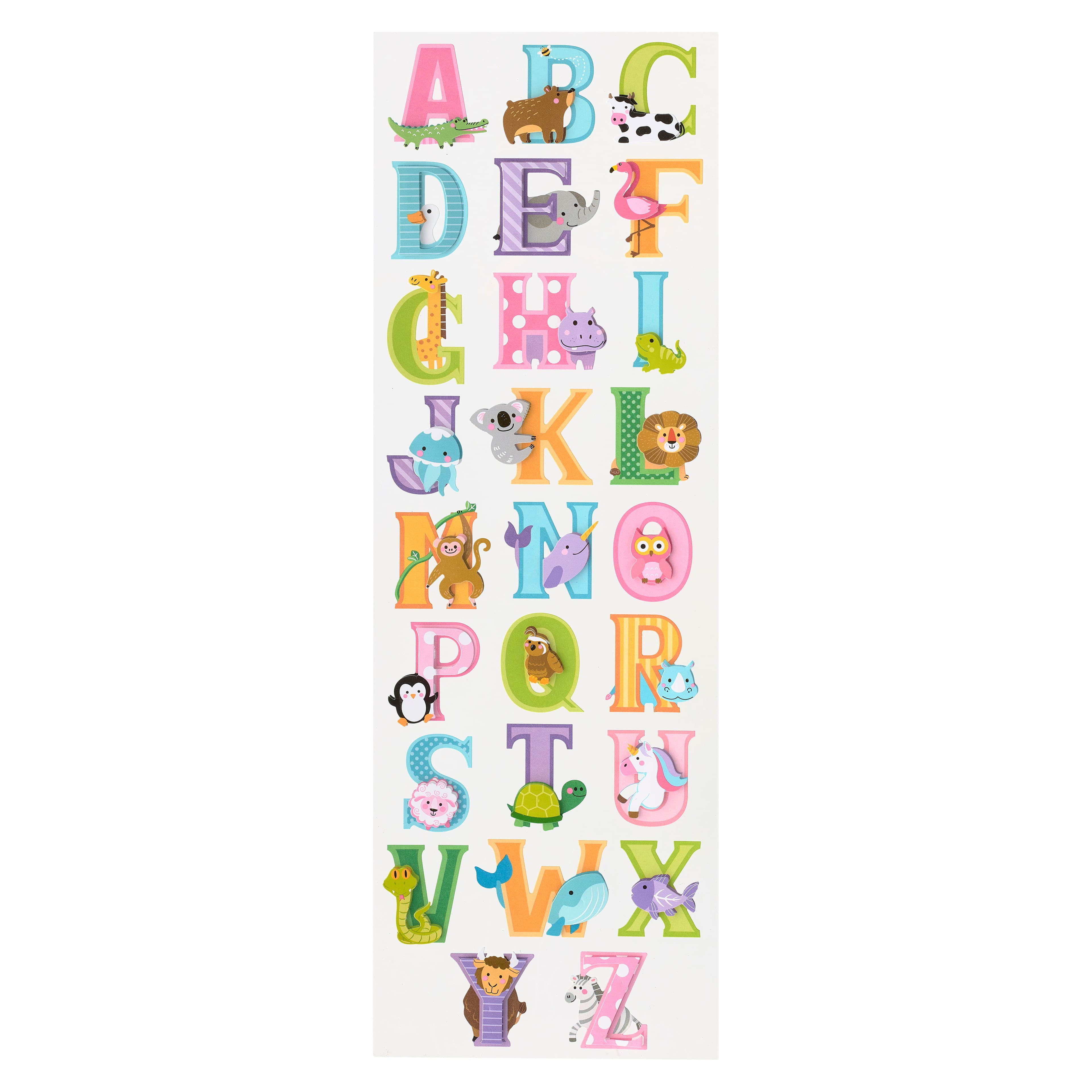 12 Pack: Bling Alphabet Letter Sticker by Recollections™