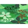 thumbnail image 1 of Ahgly Company Indoor Rectangle Patterned Stoplight Go Green Area Rugs, 8' x 10', 1 of 6