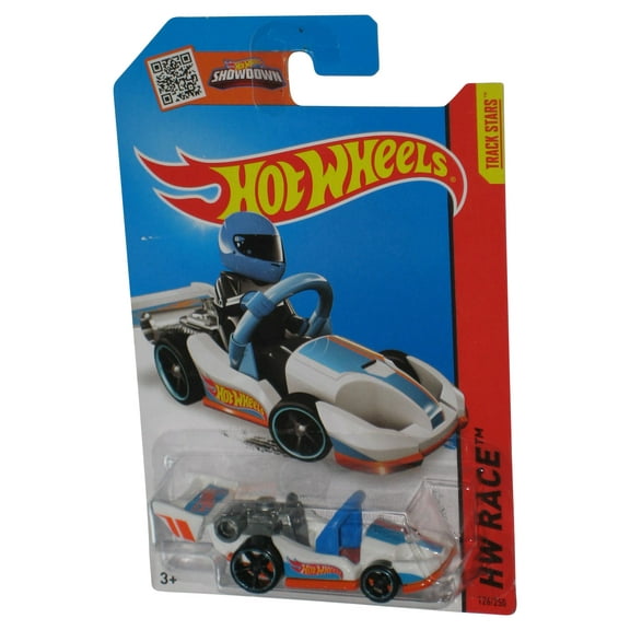 Hot Wheels HW Race (2013) Blue Let's Go Toy Car 126/250