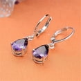 thumbnail image 3 of Trayknick Earrings Simple Skin-friendly Elegant Teardrop Earrings for Gift White, 3 of 13