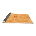 thumbnail image 2 of Ahgly Company Indoor Rectangle Abstract Orange Modern Area Rugs, 2' x 3', 2 of 4