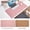 Cherry Blossom Pink, variant on Large Desk Pad, Vintage PU Leather & Cork Dual-Sided Desk Mat, Waterproof Blotter