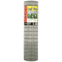 432425 1" x 2" Mesh 14-Gauge Galvanized Wire Fence, 24" x 25'