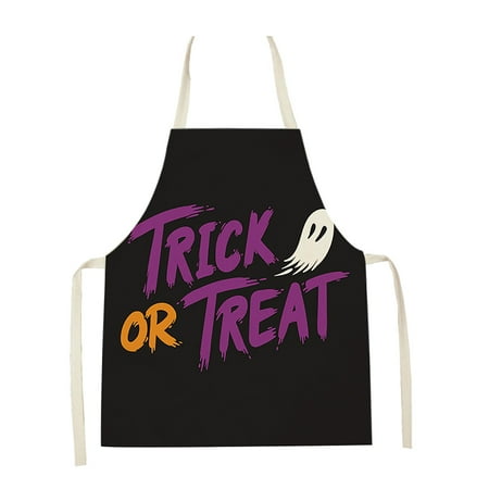 

Accaprate Clearance! Apron Women s Men s Apron Halloween Funny Pattern Design Halloween Apron Dress BlackKitchen Appliances for Home Unique Kitchen Gadgets Kitchen Utensils