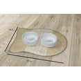thumbnail image 2 of Simply Daisy Geometric Fish Shape Pet Feeding Mat for Cats, 2 of 3