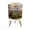 Color 2, variant on Small Trash Can with Lid Eclectic Vintage Western Cowboy Retro Oil Landscape Rustic 1.8 Gallon Dog Proof Trash Can Round Garbage Can Waste Bin Wastebasket for Bathroom Bedroom Living Room