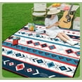 thumbnail image 2 of Picnic blanket, super large waterproof and sand proof foldabl e outdoor beach blanket, suitable for grassland concerts, parks, lawns, camping, hiking, travel, etc, 2 of 5
