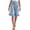Light Blue, variant on Womens Summer Ruffle Shorts High Waisted Straight Leg Short Pants Casual Dressy Comfy Pull On Shorts