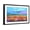 Black Frame, variant on Art.com Abstract Colorful Oil Painting Landscape Background. Semi Abstract Image of Wildflower and Field. Y Art Print by pluie_r, 18" x 12"