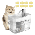 thumbnail image 1 of Fuente/bebedero Para Gato Y Perro 1.5l/50oz+8 Filtro Esponja Xtellar amarillo, 1 of 4