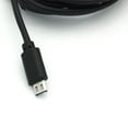 thumbnail image 2 of Black 6ft Long USB Cable Rapid Charge Power Wire Sync Data Transfer Cord Micro-USB 3G for LG G Stylo Vista 2 G2 G3 Vigor, G4, Harmony, K10 K20 Plus V, K3 K7 K8 V, Lancet, Leon, Logos, 2 of 3
