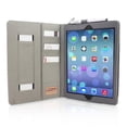 thumbnail image 2 of Snugg Grey Leather iPad Air Executive Case Cover & Flip Stand, 2 of 5