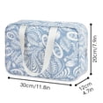 thumbnail image 4 of Neceser Narwey, tamaño completo, impermeable para mujer, color azul, 4 of 5