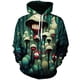 thumbnail image 4 of Sudadera con capucha de Halloween con estampado 3D para hombres y mujeres, sudadera con estampado de sangre aterrador, de manga larga, informal, para cosplay, sudadera holgada, 4 of 4