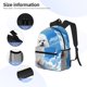 thumbnail image 3 of Disketp Cute Cloud Bichon Frise Mochila Ligera Clásica con Múltiples Bolsillos, Mochila Casual para Hombre y Mujer, Ideal para Escuela, Trabajo y Viajes, 3 of 6