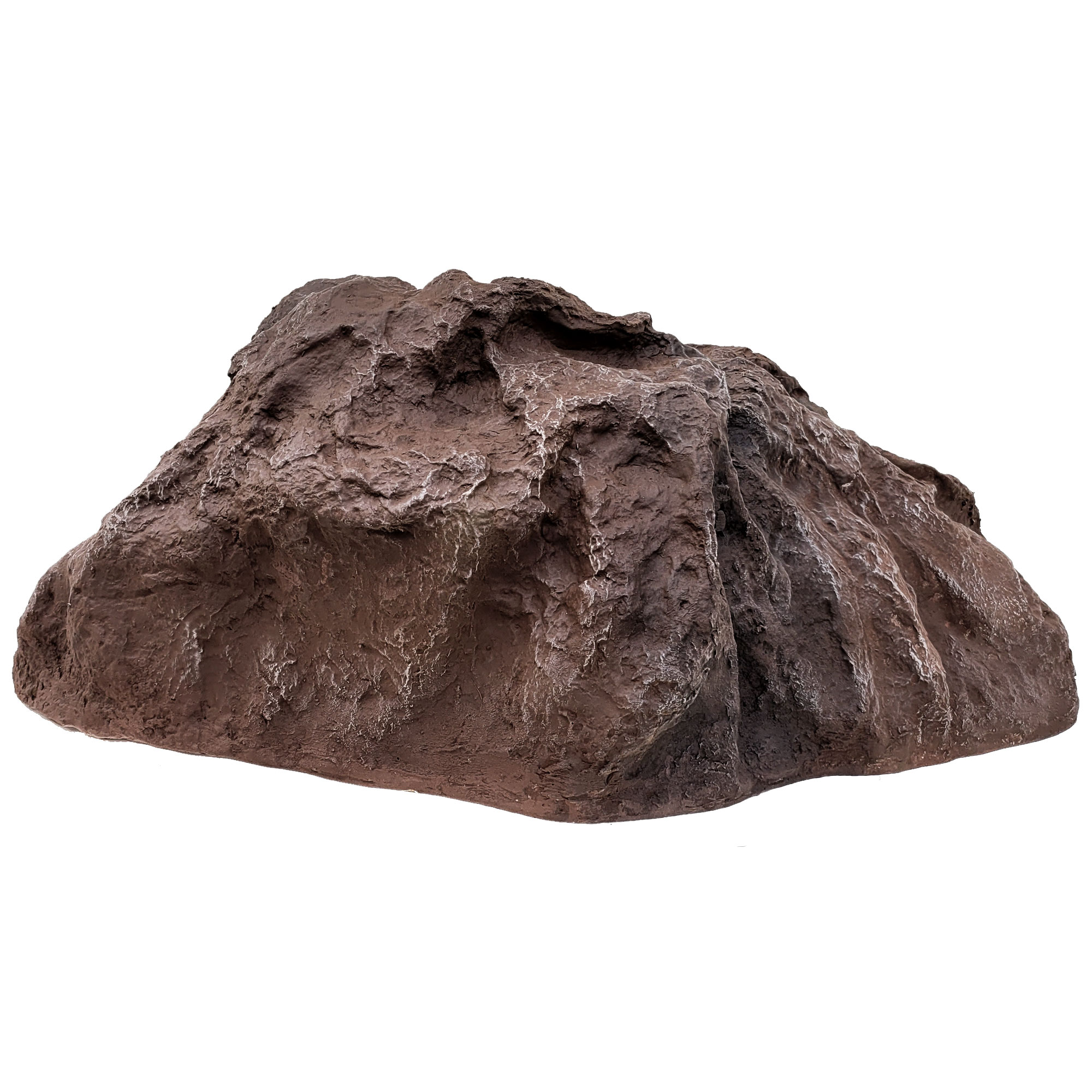 Backyard X-Scapes River Brown Artificial Boulder Fake Rock 9 in H x 13 in W x 16 in L, Size: Small