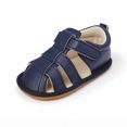 thumbnail image 7 of Honeeladyy Toddler Kid Shoes Toddler Baby Girls Boys Baby Shoes Soft Sole Non-slip Baby Toddler Shoes Dark Blue Sales, 7 of 7