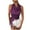 Purple, variant on ZQUUVOU Tank Top For Women Halter Summer Solid Color V-Neck Tops (Black,XL)