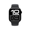 thumbnail image 1 of Apple Watch Series 10 (GPS) 42 mm – Boîtier en Aluminium Noir Jais – Remis à Neuf, État Correct, 1 of 5