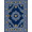 Navy Blue, Pattern 1, variant on ODIKA Starfish Nautical Border Oceanic Seashell Coral Ocean Bathroom Foldable Easy Care for King Size Bedroom, Master Suite, Under Bed