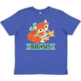 thumbnail image 3 of Inktastic Big Sis Woodland Fox Sister Youth T-Shirt, 3 of 5