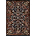 thumbnail image 3 of Nourison  2020 Area Rug Navy 7'5" Round Synthetic, Polyester Oriental 8' Round Indoor Living Room Beige, 3 of 5