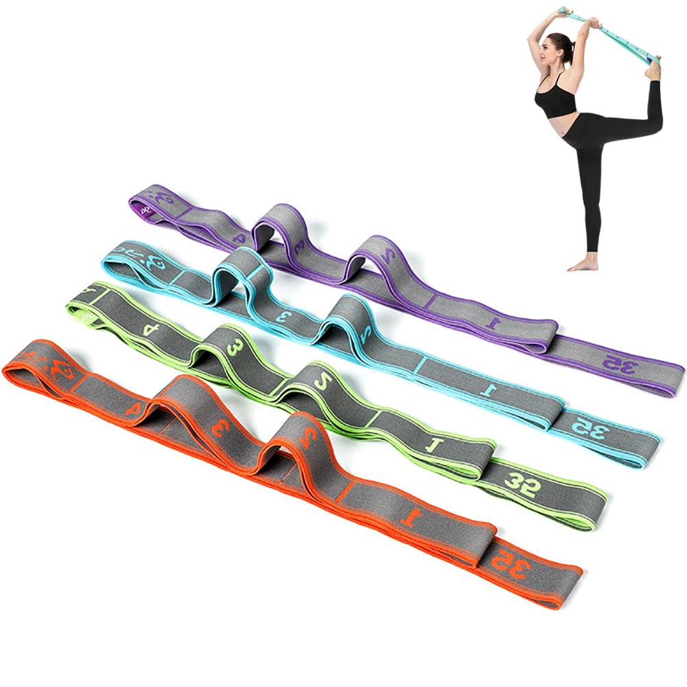 Manunclaims Nylon + Latex Resistance Bands for Legs and Butt, Yoga