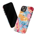 thumbnail image 3 of Tropical Collage Phone Case, Ocean Waves with Citrus and Floral Artistic iPhone Cover, Colorful Summer Protective Case for iPhone 17 16 15 14 13 12 11 Plus Pro Max Mini, 3 of 6