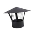 thumbnail image 2 of Tapa de ventilación para chimenea, protección contra la nieve y el polvo, tapa de conducto de humos, impermeable, transpirable. Apto para tubería de 200 mm, 2 of 9