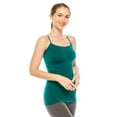 thumbnail image 2 of Kurve by Idea American Made Basic Seamless Cami, UV Protective Fabric UPF 50+ (Made with Love in The USA), 2 of 3
