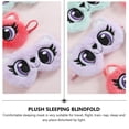 thumbnail image 3 of MasteelfCA 1Pc Cartoon Big Eye Design Eye Masks Adorable Eye Cover Plush Sleeping Mask, 3 of 8