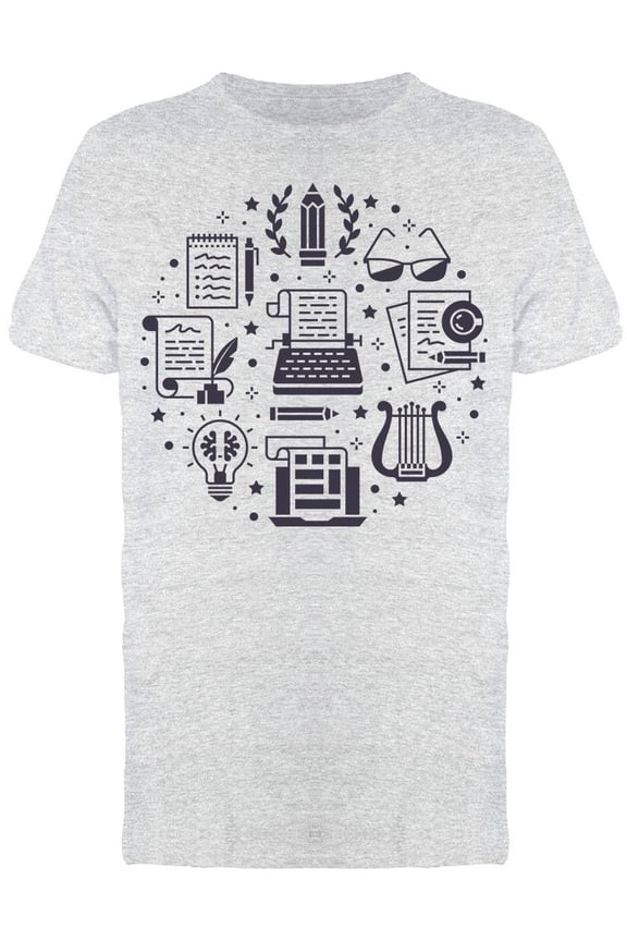 Copywrting Artifacts T-Shirt Men -Image by Shutterstock, Male Medium
