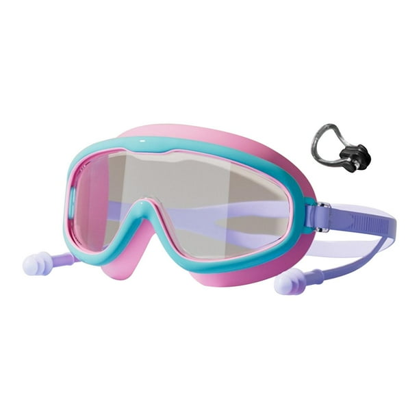 Juguetes de piscina, juguetes para bebés, juguetes para niños pequeños. Gafas de natación HD para niños con montura grande, impermeables y antivaho. Gafas de natación para niños de 3 a 16 años. Gafas