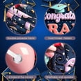 thumbnail image 4 of Colorful Balloons Graduation Banner Graduation Cap Congrats Display Star Decor Ribbon Streamers Grad Backdrop for Graduation Party College Graduation Photo Shoot, 4 of 9