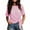 Pink(Womens Tops), variant on Womens Gingham Short Sleeve Tops Casual Summer Side-Tie Relaxed Fit Crew Neck Blouses