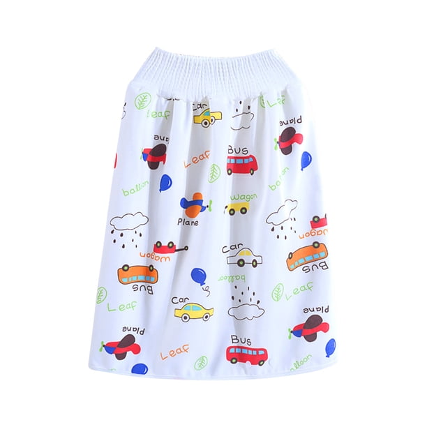Pantalones De Entrenamiento De Algodón A Prueba De Agua Faldas De Pañales De Tela Bebés Y Niñas Pequeños Impermeable A Prueba De Fugas Orinal Para Dormir Durante La Noche Odeerbi LM103-8586