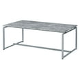 thumbnail image 3 of ACME Kersey 3-Piece Rectangular Wooden Coffee and End Table Set in Gray, 3 of 5