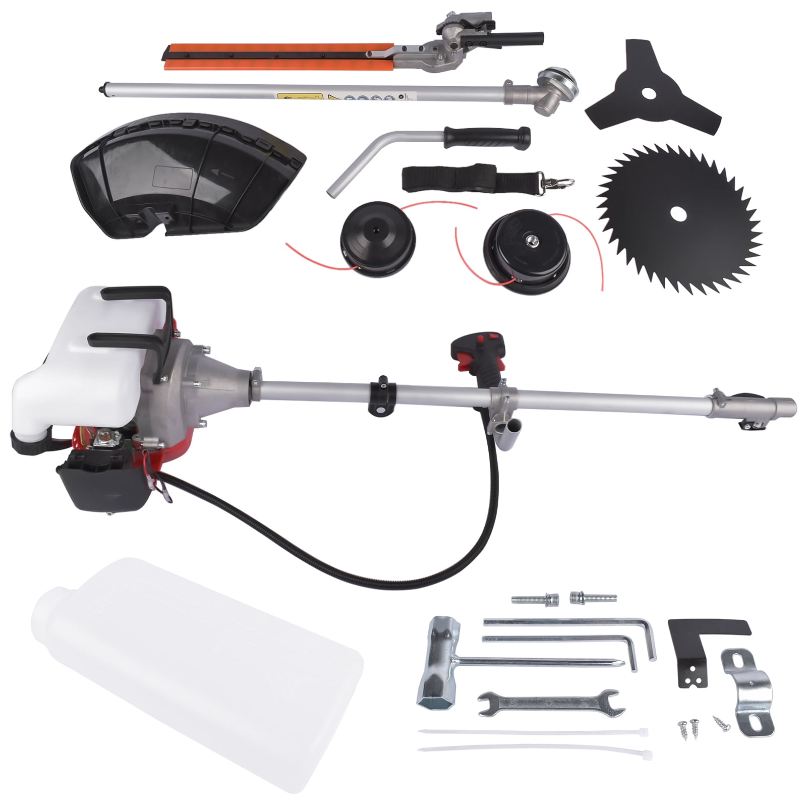 GELUOXI Gas-Weed-Wacker, 52CC Weed Eater Gas Powered, 2-Cycle Gas String Trimmers for Weeds and Grass