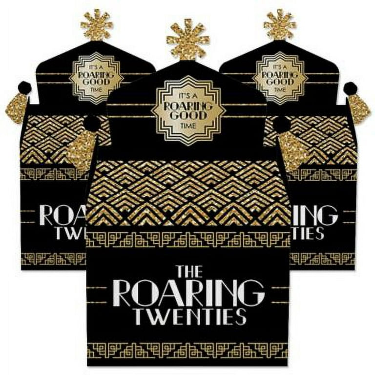 Big Dot Of Happiness Roaring 20's - Treat Box Party Favors - 1920s