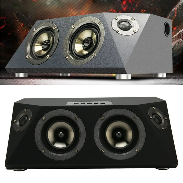 Enceintes De Bureau Alimentées Enceintes D'étagère HiFi BT5.1 Entrée  Optique Enceintes De Son Surround D'étagère à 2 Voies 110 W Haut-parleur De  Moniteur De Studio Noir 