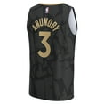thumbnail image 3 of Men's Fanatics Branded OG Anunoby Black Toronto Raptors 2022/23 Fastbreak Jersey - City Edition, 3 of 3